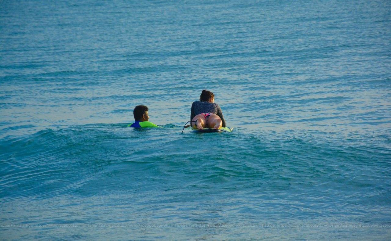 Shantha Surf Villa Weligama Bagian luar foto